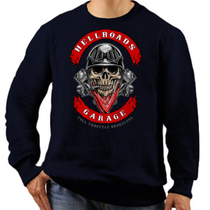Jaket Sweater HellRoads Garage