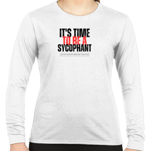 Kaos waktunya penjilat