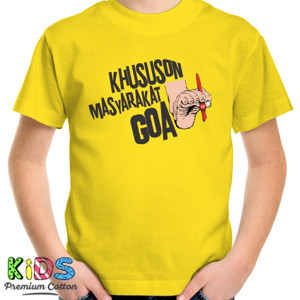 Kaos Kaos Buku Khususon Masyarakat Goa cewek