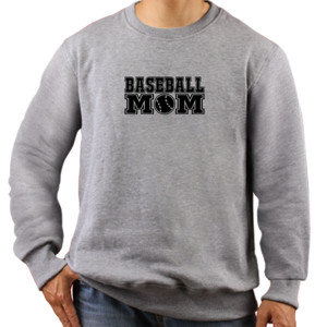 Jaket Sweater Baseball Mom