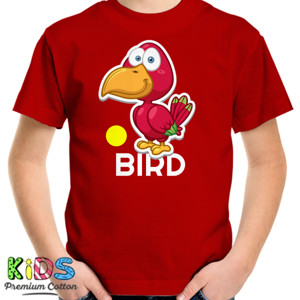 Kaos burung merah