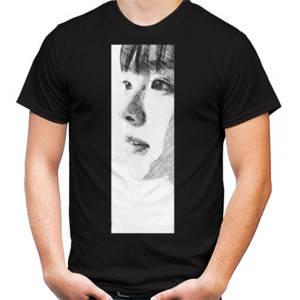 Kaos 2.front_Beauty_woman_sket_pencil_black_hery