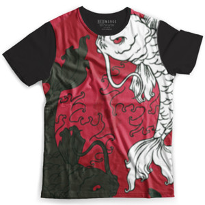 Kaos Fullprint DISTRO Collection G_BLACK FOREVER