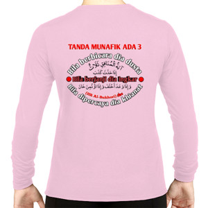 Kaos Tanda munafik ada 3