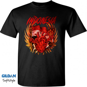 Kaos INDONESIA HEART