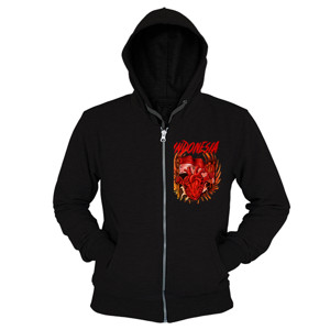 Hoodie Zipper INDONESIA HEART