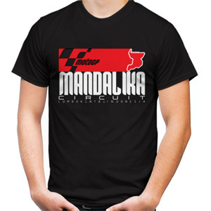 Kaos MotoGP Mandalika Circuit eSport  on Dark