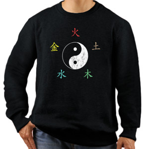 Jaket Sweater Ying Yang Five Elements