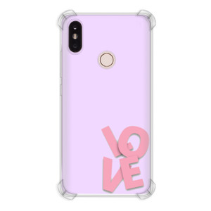 LOVE Pink Pastel Casing HP