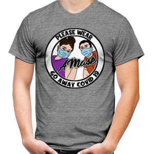 Kaos Go Away Covid 19