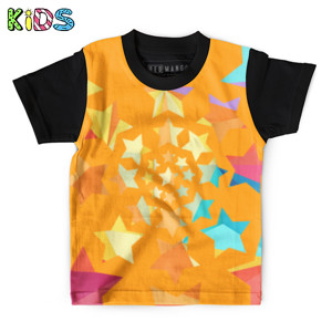 Kaos Anak Full-Print Bintang