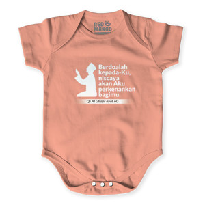 Baby Jumper kaos muslim dakwah islami Berdoalah kepadaku