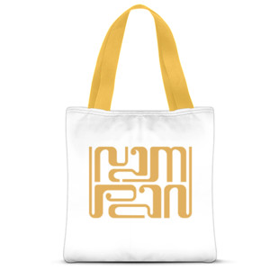 Tas Tote Fullprint Javanese Themed Tote Bag “Nampan”