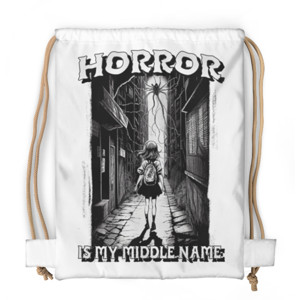 Tas Serut Fullprint Horror is My Middle Name Karakter Anime