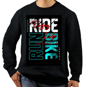 Jaket Sweater Ride Run Bike