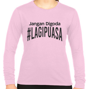 Kaos Jangan Digoda Lagi Puasa