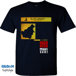 Kaos ELITELEGACY - BORNEO INDONESIA