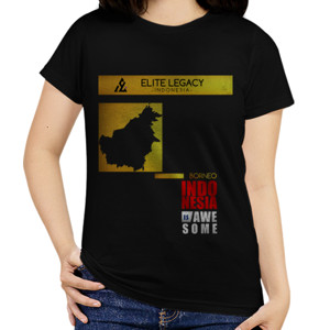 Kaos ELITELEGACY - BORNEO INDONESIA