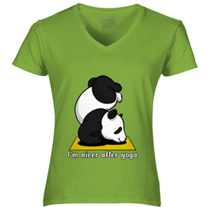 Kaos Panda Yoga