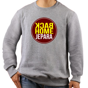 Jaket Sweater BACK HOME JEPARA