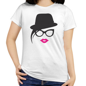Kaos tees woman with lipspink
