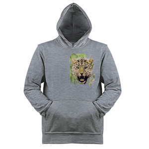 Jaket Hoodie Afrika Leopard