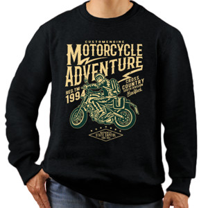 Jaket Sweater Motorcycle Adventure