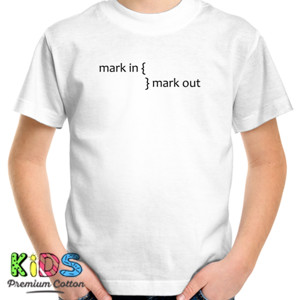 Kaos Mark In Mark Out 1