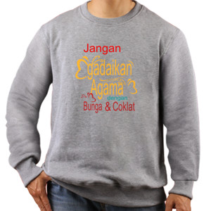 Jaket Sweater Jangan Gadaikan Agama