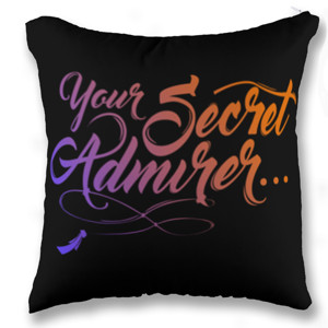 Bantal Bantalan Kursi Custom Your Secret admirer