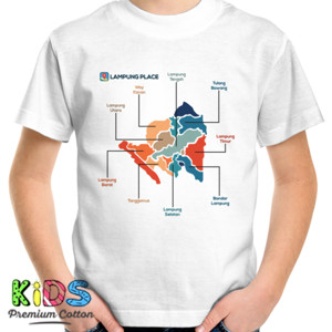 Kaos LAMPUNG PLACE MAPS