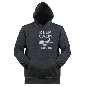 Jaket Hoodie Keep Calm And Haul On