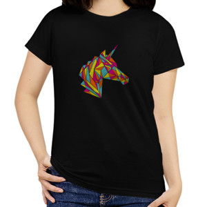 Kaos Geometric Unicorn
