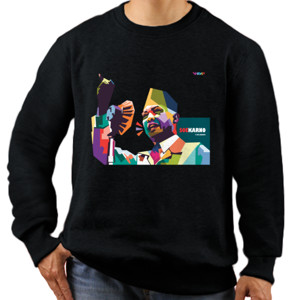 Jaket Sweater WPAP - Soekarno pop art style