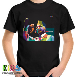 Kaos WPAP - Soekarno pop art style