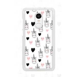 Unicorn pattern with hearts Casing HP