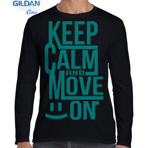 Kaos KEEP CALM AND MOVE ON 5