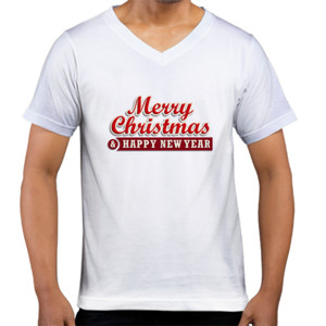 Kaos  Natal Tahun Baru Merry Christmas Happy New Year