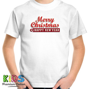Kaos Natal Tahun Baru Merry Christmas Happy New Year