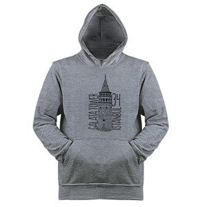 Jaket Hoodie Galata Tower Istanbul