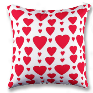 Bantal Sofa Kotak Love ( Hati ) 1 - Customic47