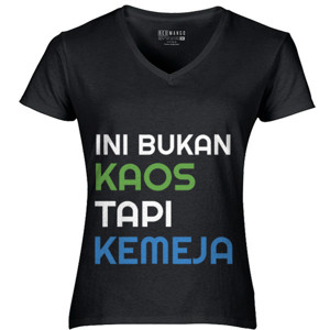 Kaos Kaos Ini Bukan Kaos Tapi Kemeja