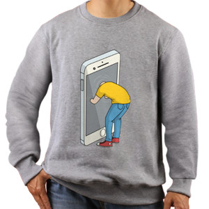 Jaket Sweater Into tech