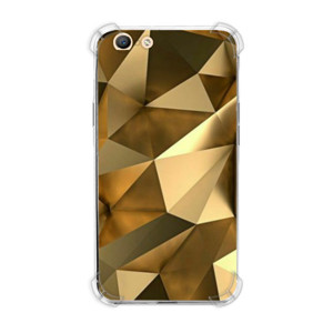 Casing HP gold geometric