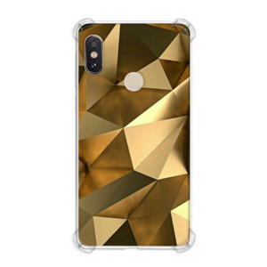 Casing HP gold geometric