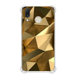 Casing HP gold geometric