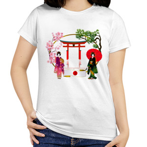 Kaos Japanese Woman