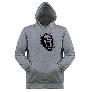 Jaket Hoodie Scream Face 