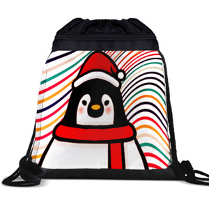 Tas Serut Penguin Natal Santa