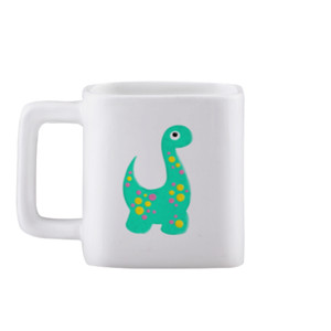 Mug Kotak Dino - Mug Kotak by Co_mbro